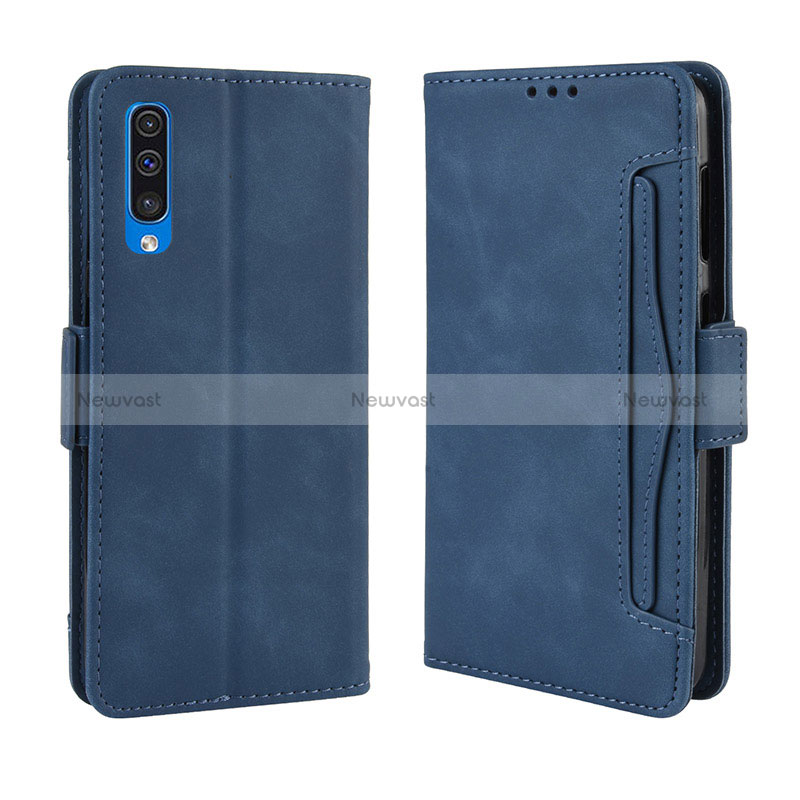 Leather Case Stands Flip Cover Holder BY3 for Samsung Galaxy A30S
