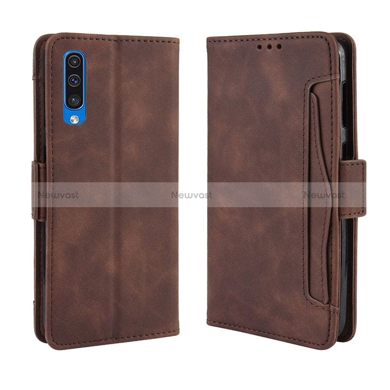 Leather Case Stands Flip Cover Holder BY3 for Samsung Galaxy A30S