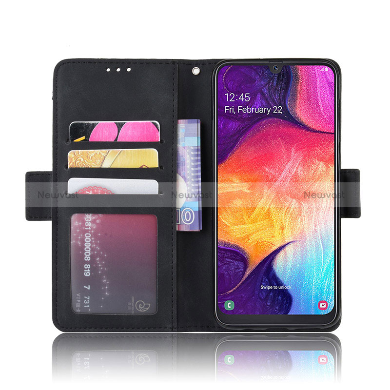 Leather Case Stands Flip Cover Holder BY3 for Samsung Galaxy A30S