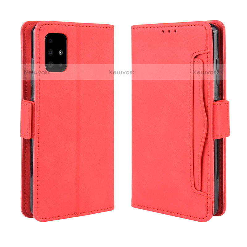 Leather Case Stands Flip Cover Holder BY3 for Samsung Galaxy A51 4G