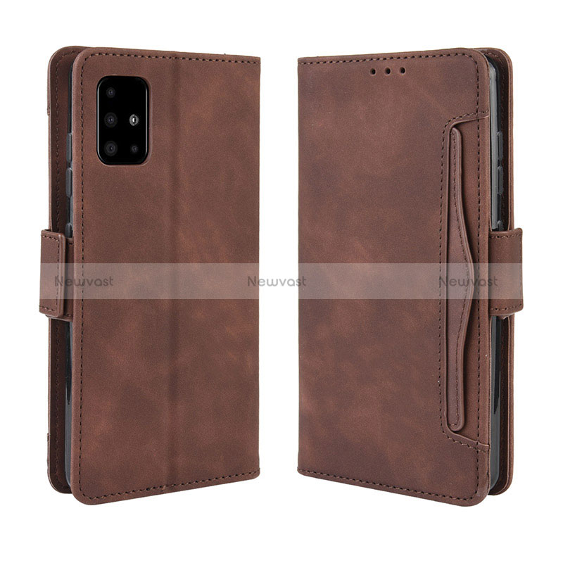 Leather Case Stands Flip Cover Holder BY3 for Samsung Galaxy A51 5G