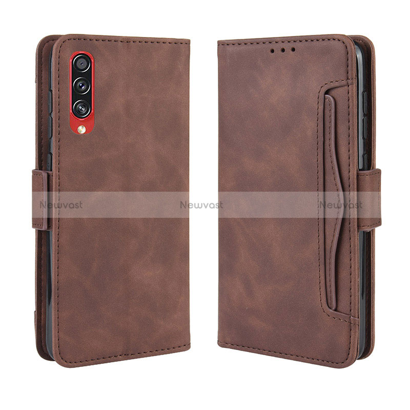 Leather Case Stands Flip Cover Holder BY3 for Samsung Galaxy A70