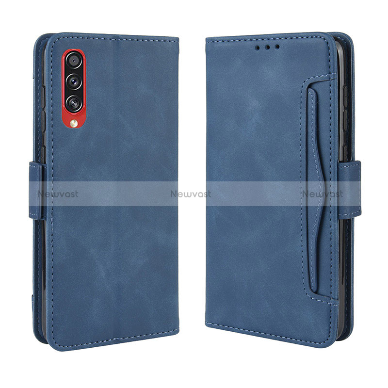 Leather Case Stands Flip Cover Holder BY3 for Samsung Galaxy A70S