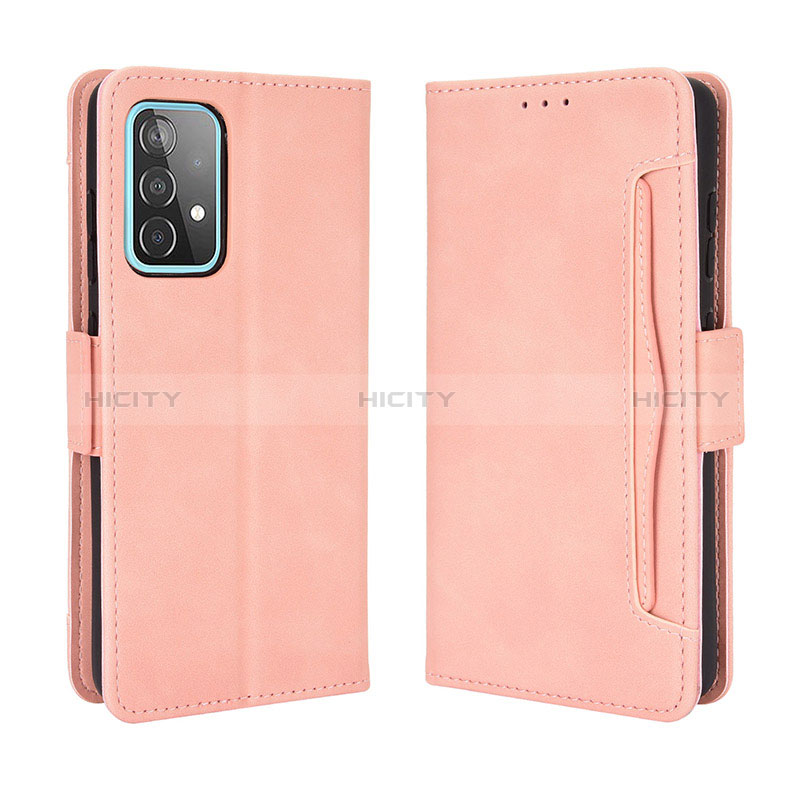 Leather Case Stands Flip Cover Holder BY3 for Samsung Galaxy A72 5G
