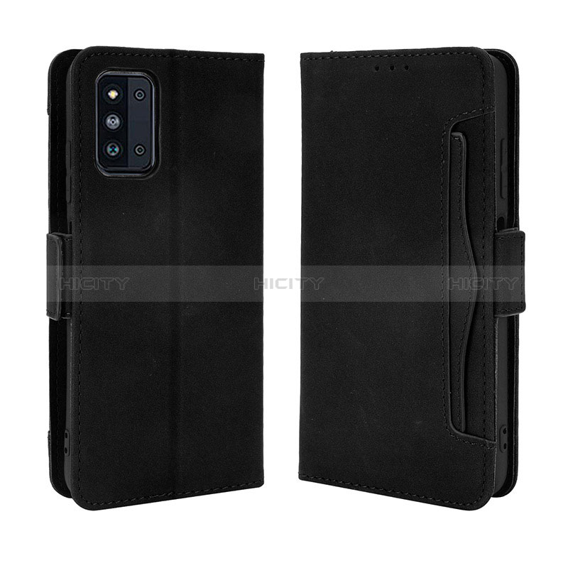 Leather Case Stands Flip Cover Holder BY3 for Samsung Galaxy F52 5G