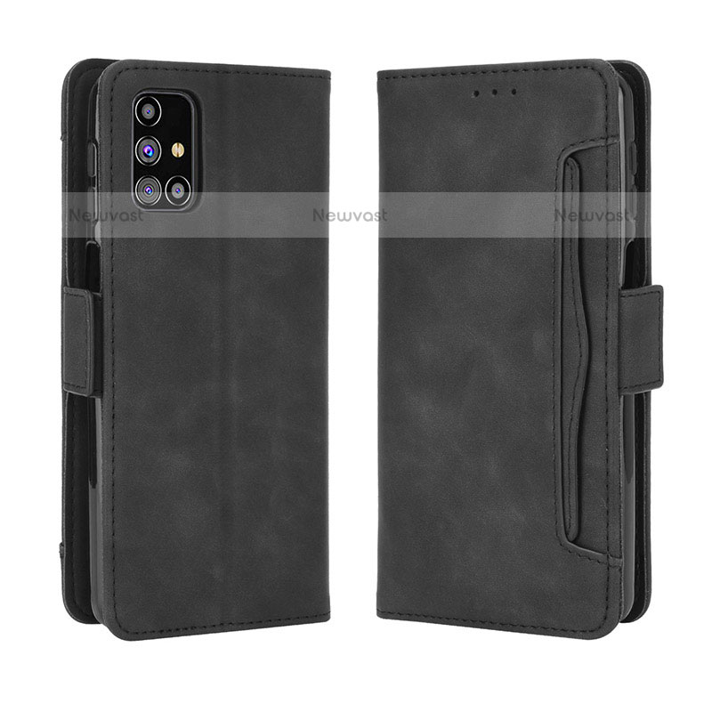 Leather Case Stands Flip Cover Holder BY3 for Samsung Galaxy M31s