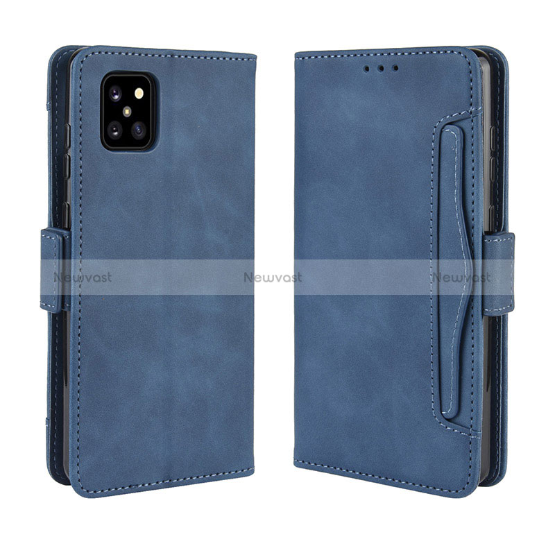 Leather Case Stands Flip Cover Holder BY3 for Samsung Galaxy M60s