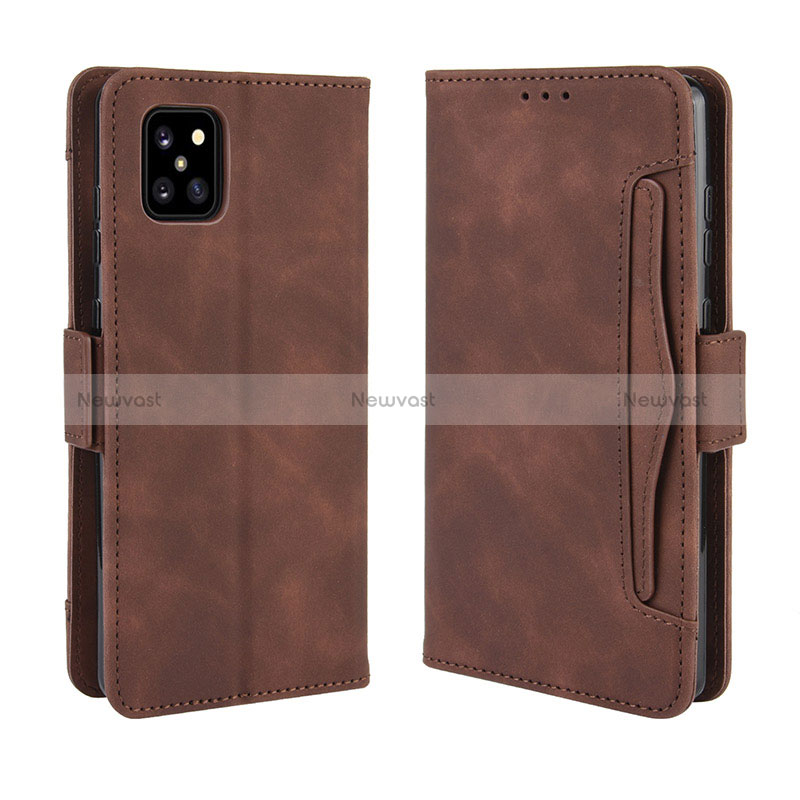 Leather Case Stands Flip Cover Holder BY3 for Samsung Galaxy M60s
