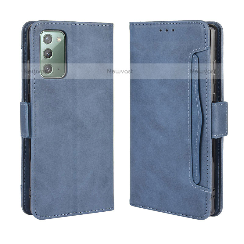 Leather Case Stands Flip Cover Holder BY3 for Samsung Galaxy Note 20 5G