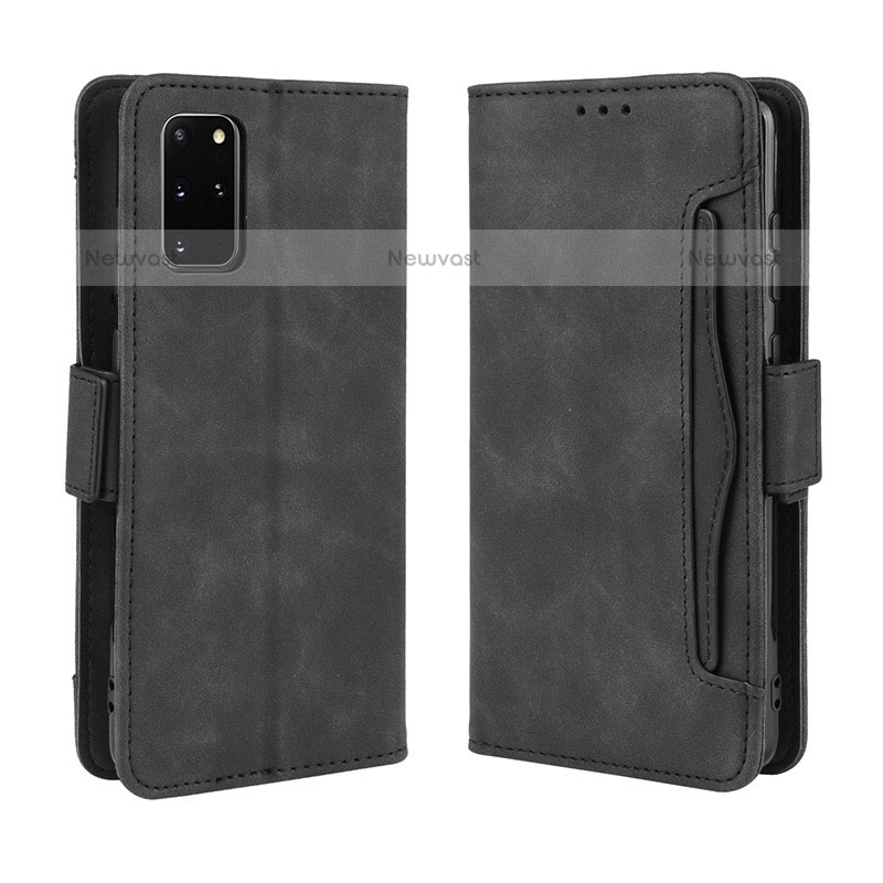 Leather Case Stands Flip Cover Holder BY3 for Samsung Galaxy S20 Plus