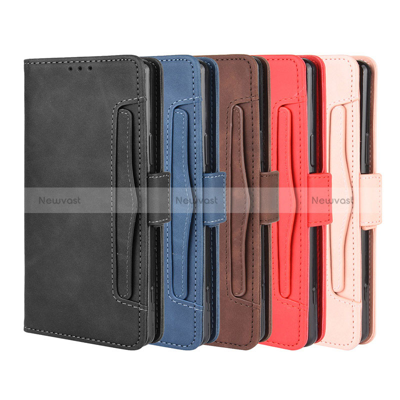 Leather Case Stands Flip Cover Holder BY3 for Sony Xperia 5 II