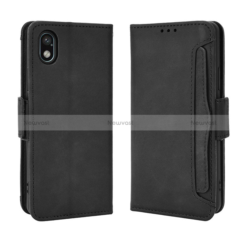 Leather Case Stands Flip Cover Holder BY3 for Sony Xperia Ace III SO-53C