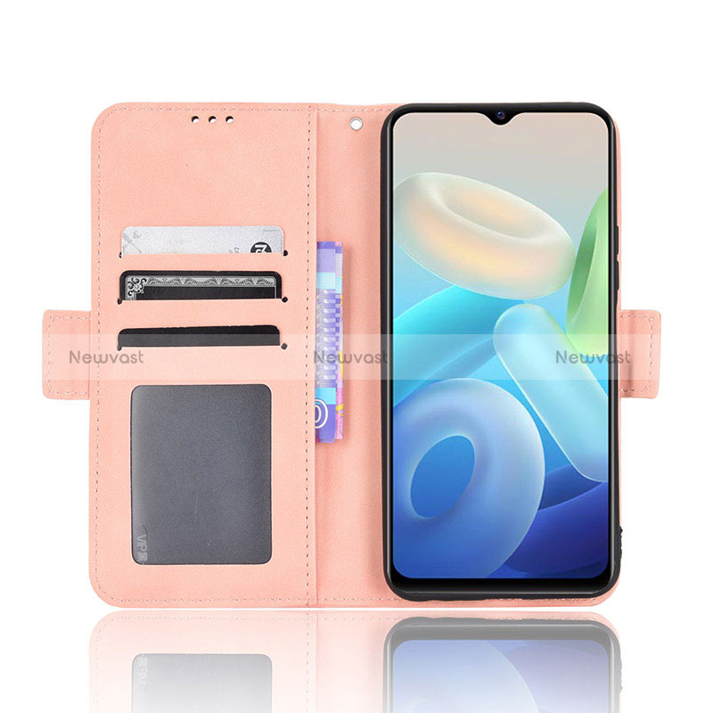 Leather Case Stands Flip Cover Holder BY3 for Vivo iQOO Z6 5G
