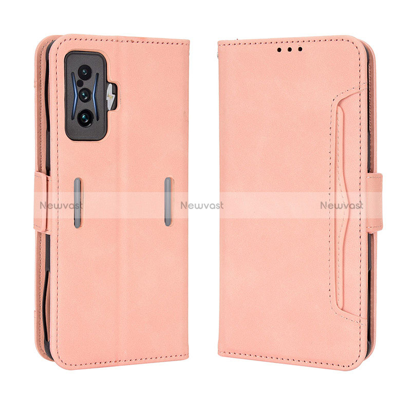 Leather Case Stands Flip Cover Holder BY3 for Xiaomi Poco F4 GT 5G