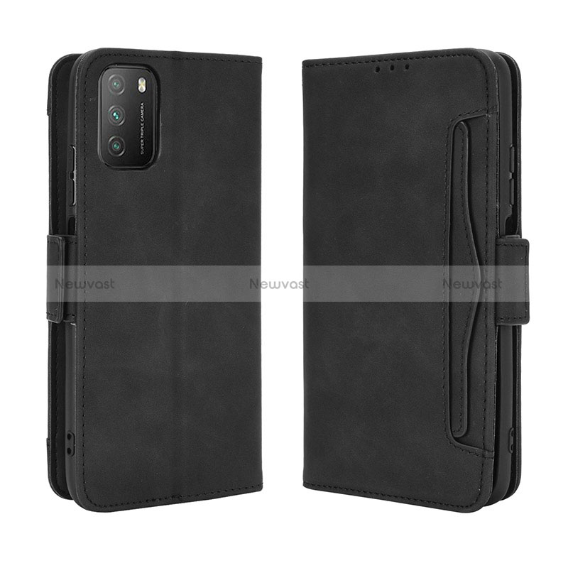 Leather Case Stands Flip Cover Holder BY3 for Xiaomi Poco M3