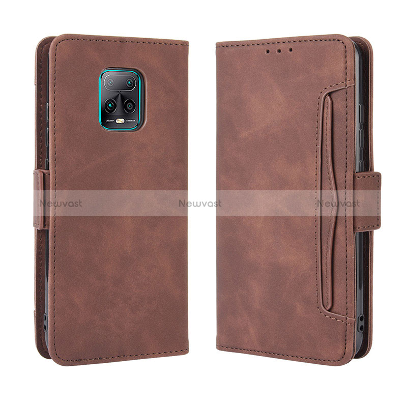 Leather Case Stands Flip Cover Holder BY3 for Xiaomi Redmi 10X 5G