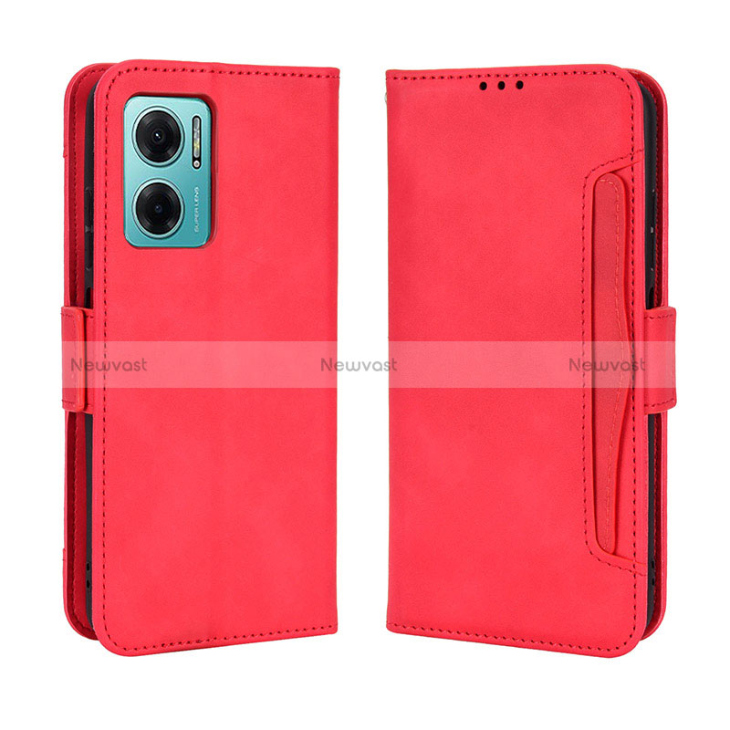 Leather Case Stands Flip Cover Holder BY3 for Xiaomi Redmi Note 11E 5G