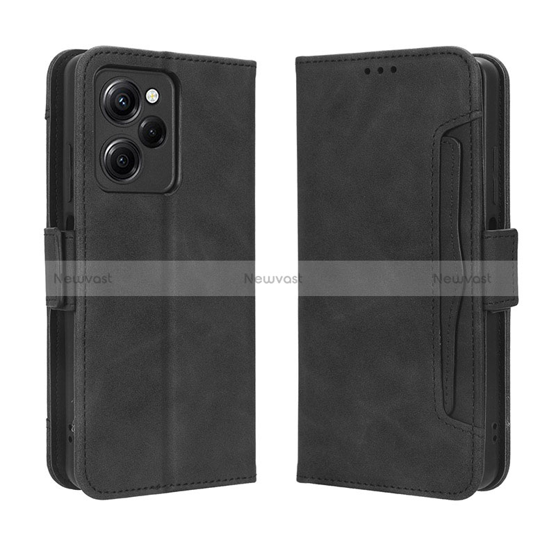 Leather Case Stands Flip Cover Holder BY3 for Xiaomi Redmi Note 12 Pro Speed 5G