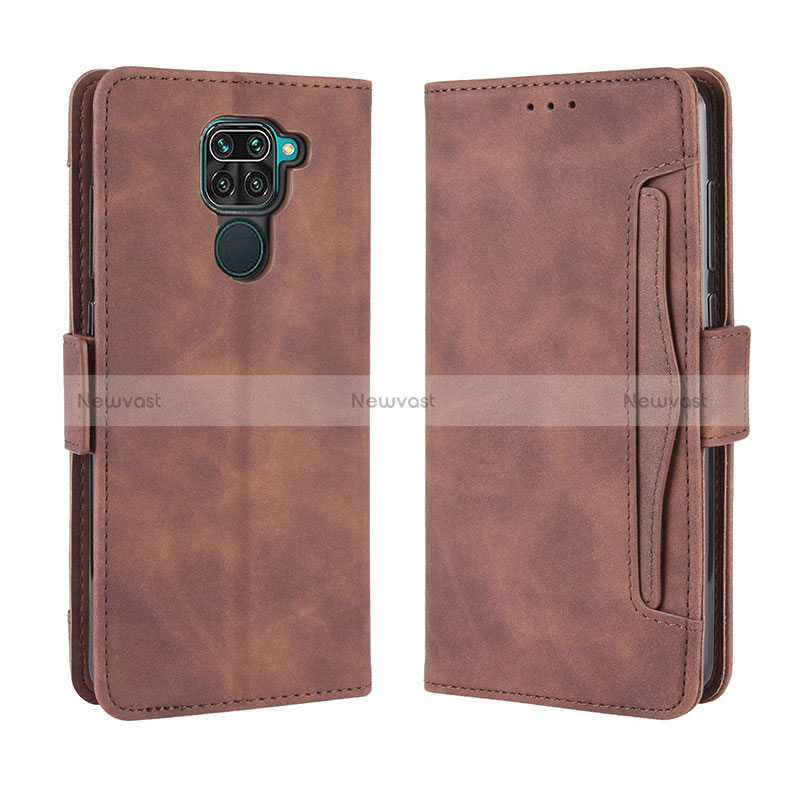 Leather Case Stands Flip Cover Holder BY3 for Xiaomi Redmi Note 9
