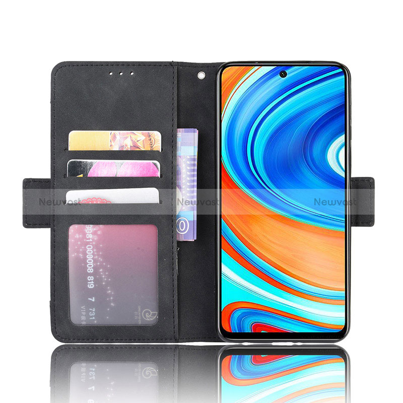 Leather Case Stands Flip Cover Holder BY3 for Xiaomi Redmi Note 9 Pro
