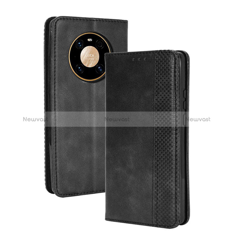 Leather Case Stands Flip Cover Holder BY4 for Huawei Mate 40 Pro