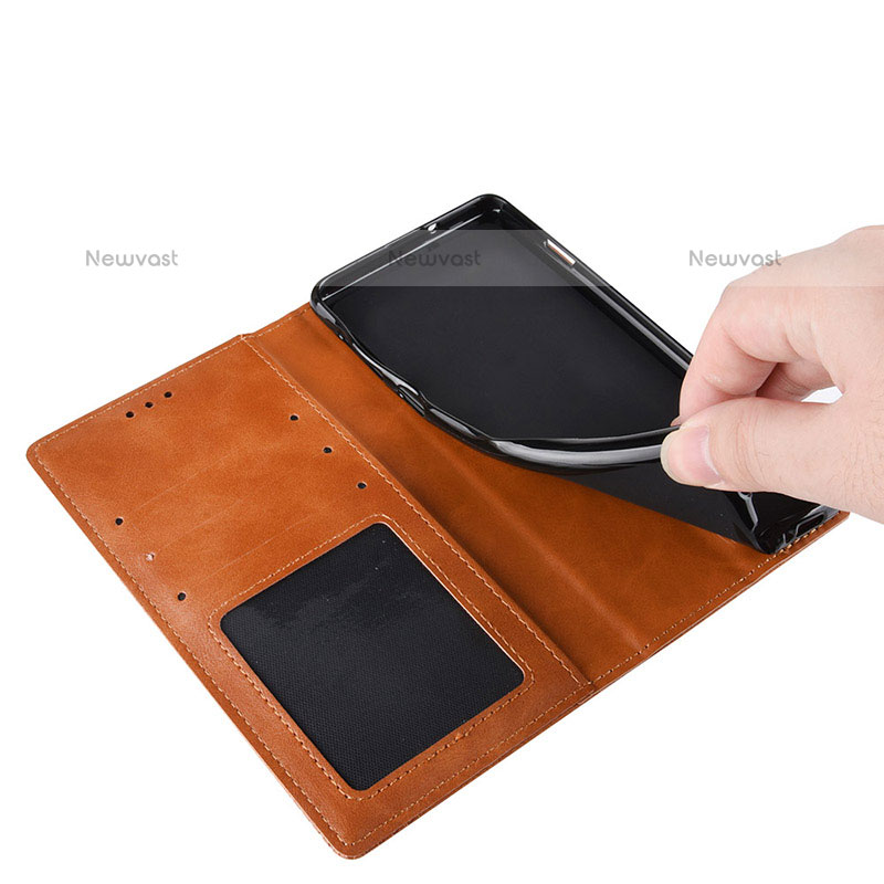 Leather Case Stands Flip Cover Holder BY4 for OnePlus Nord N20 SE