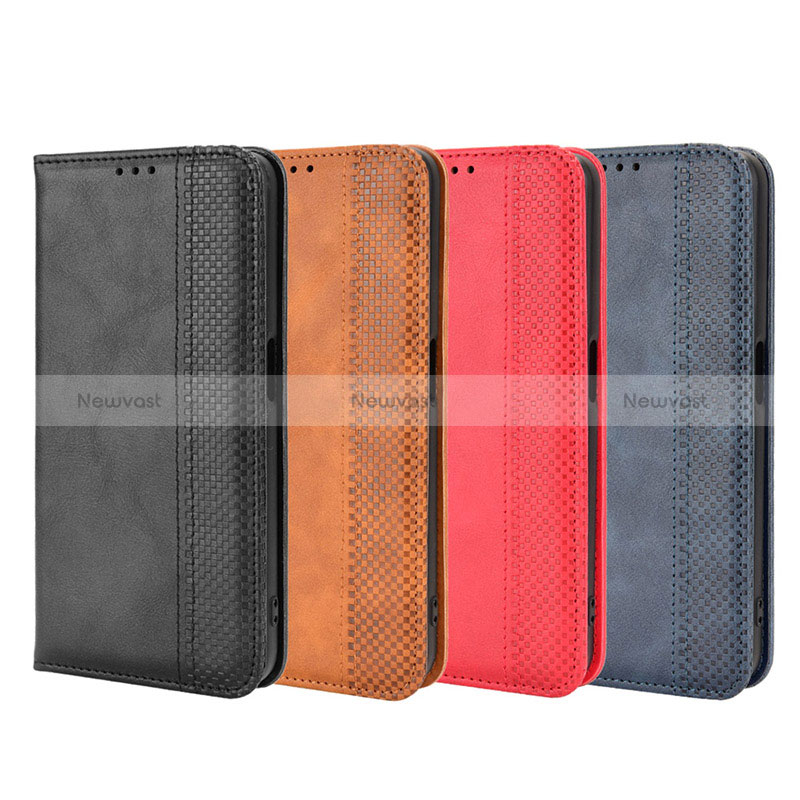 Leather Case Stands Flip Cover Holder BY4 for Oppo A97 5G