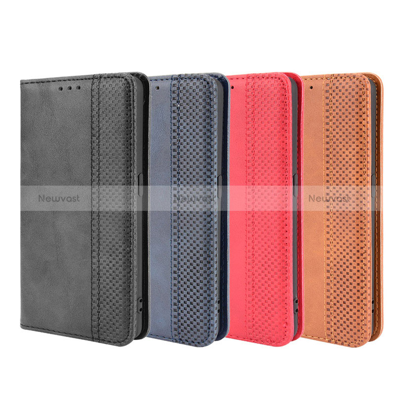 Leather Case Stands Flip Cover Holder BY4 for Oppo Reno6 Z 5G