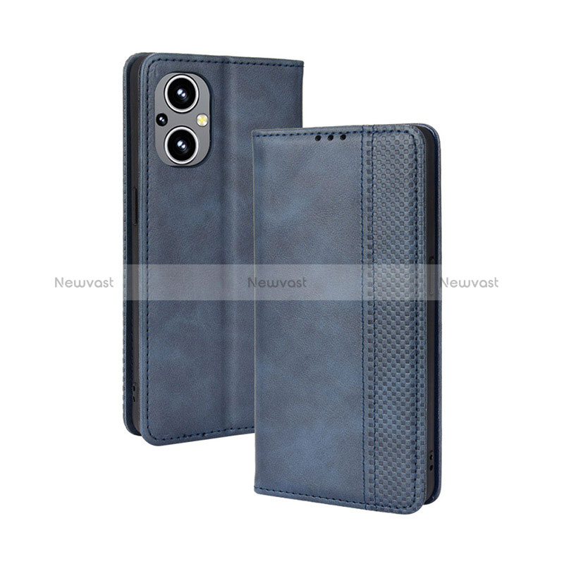 Leather Case Stands Flip Cover Holder BY4 for Oppo Reno7 Lite 5G