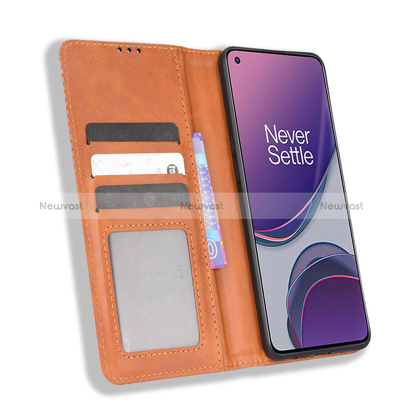 Leather Case Stands Flip Cover Holder BY4 for Oppo Reno7 Lite 5G