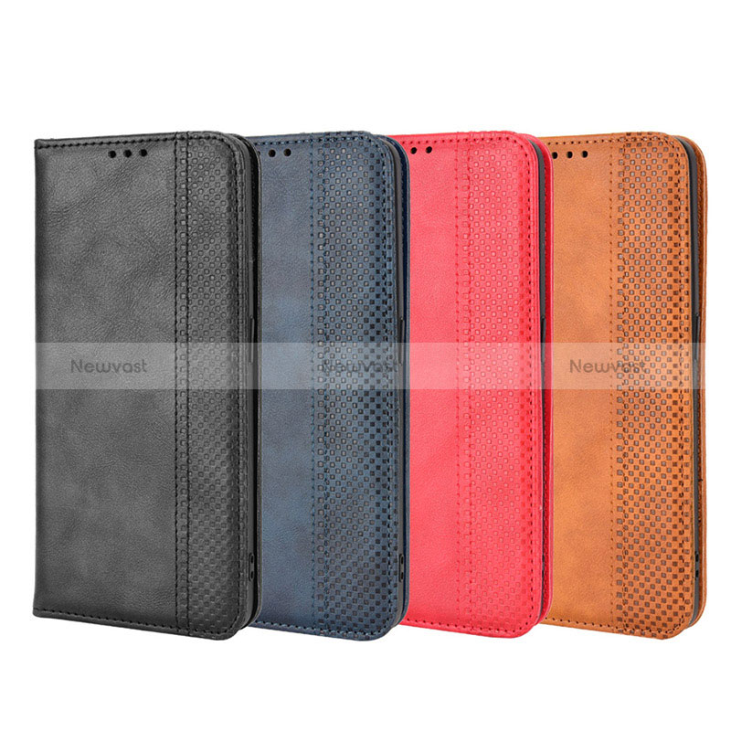 Leather Case Stands Flip Cover Holder BY4 for Oppo Reno8 5G