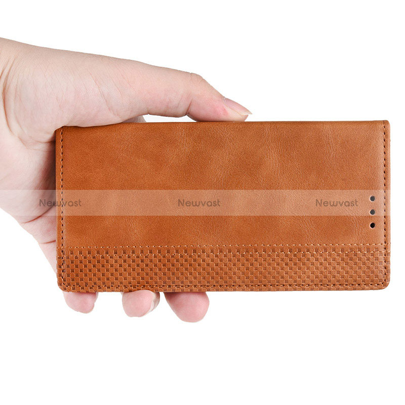 Leather Case Stands Flip Cover Holder BY4 for Realme V30t 5G