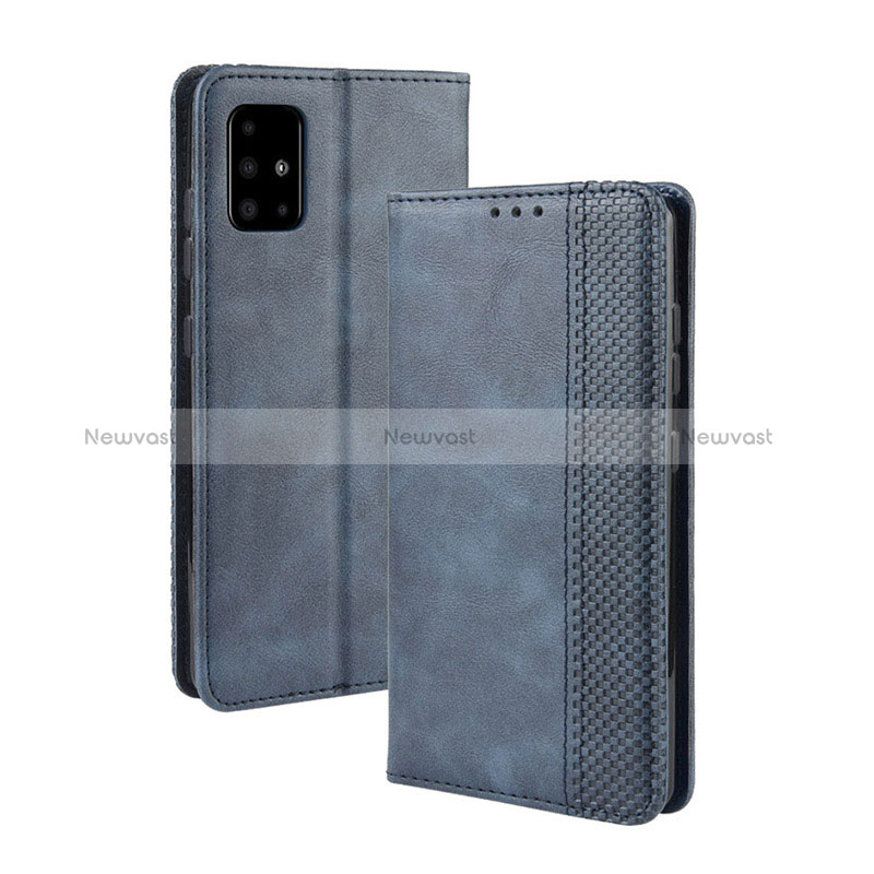 Leather Case Stands Flip Cover Holder BY4 for Samsung Galaxy A51 5G