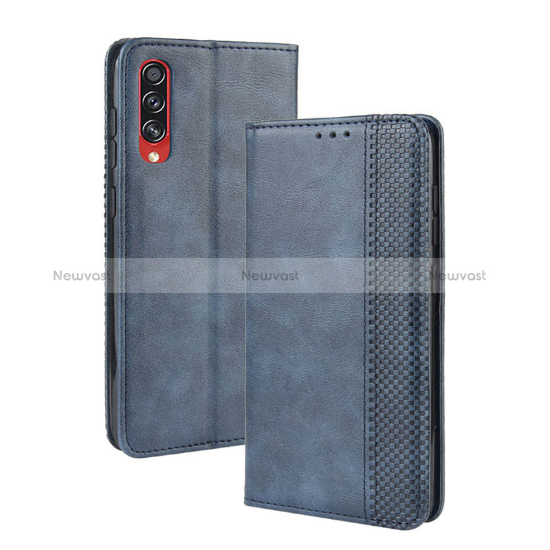 Leather Case Stands Flip Cover Holder BY4 for Samsung Galaxy A90 5G