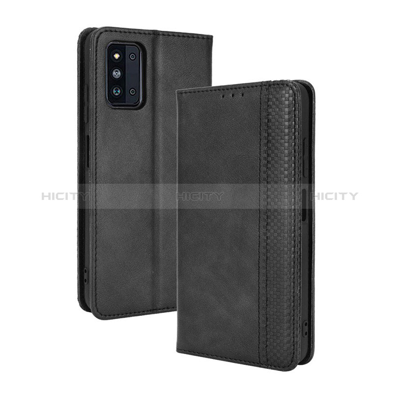 Leather Case Stands Flip Cover Holder BY4 for Samsung Galaxy F52 5G