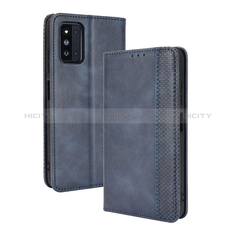 Leather Case Stands Flip Cover Holder BY4 for Samsung Galaxy F52 5G