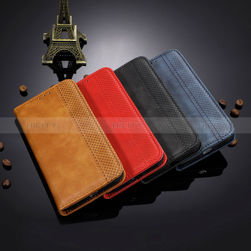 Leather Case Stands Flip Cover Holder BY4 for Samsung Galaxy F52 5G