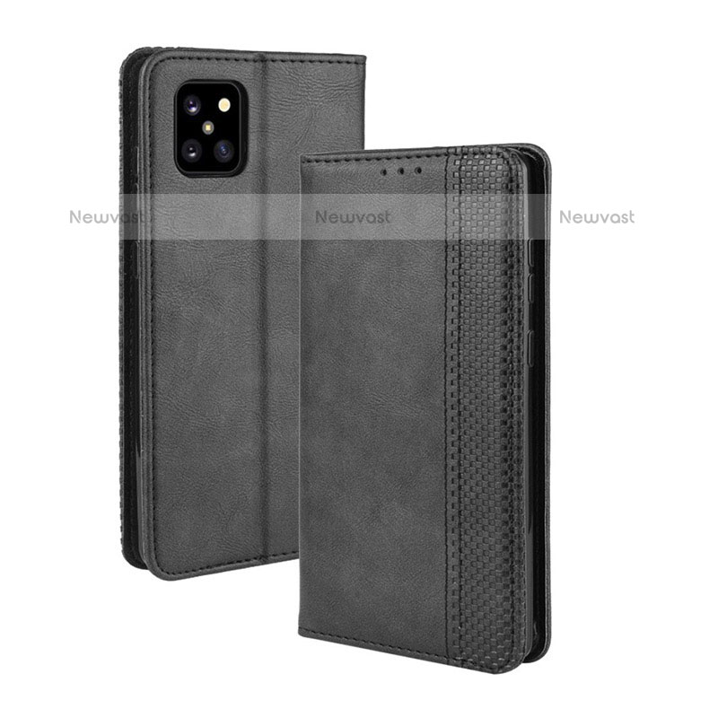 Leather Case Stands Flip Cover Holder BY4 for Samsung Galaxy Note 10 Lite