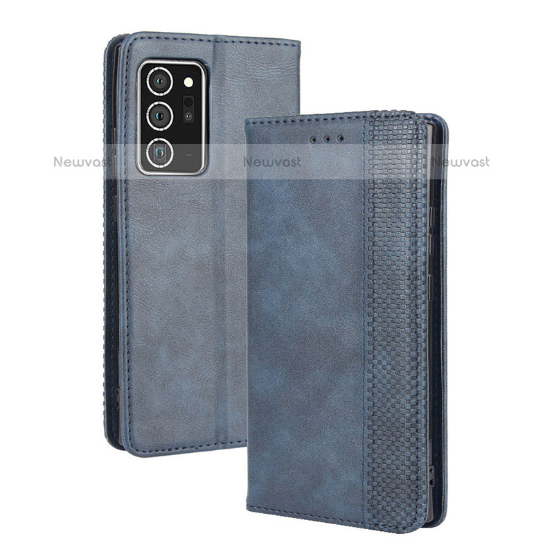 Leather Case Stands Flip Cover Holder BY4 for Samsung Galaxy Note 20 Ultra 5G