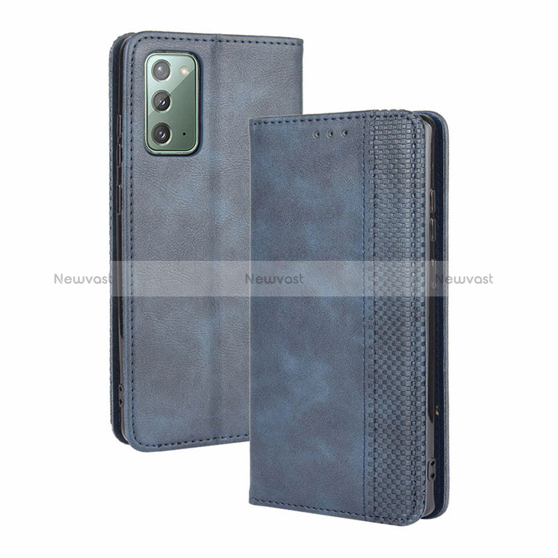 Leather Case Stands Flip Cover Holder BY4 for Samsung Galaxy S20 FE 5G