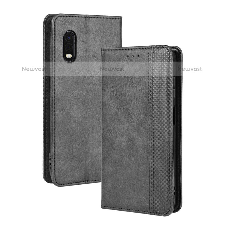 Leather Case Stands Flip Cover Holder BY4 for Samsung Galaxy XCover Pro