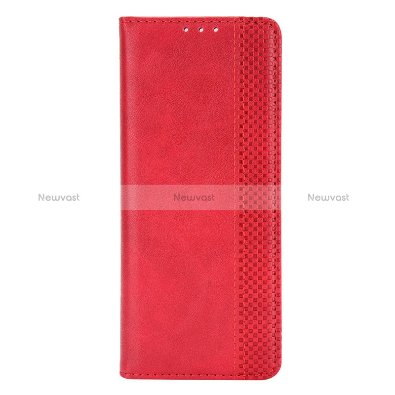 Leather Case Stands Flip Cover Holder BY4 for Samsung Galaxy Z Fold2 5G Red