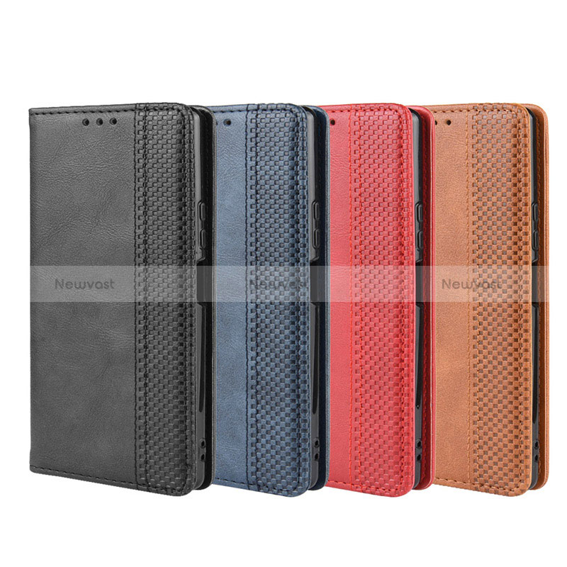 Leather Case Stands Flip Cover Holder BY4 for Sony Xperia 8
