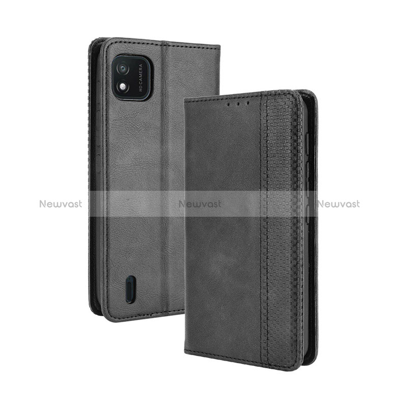 Leather Case Stands Flip Cover Holder BY4 for Wiko Y62