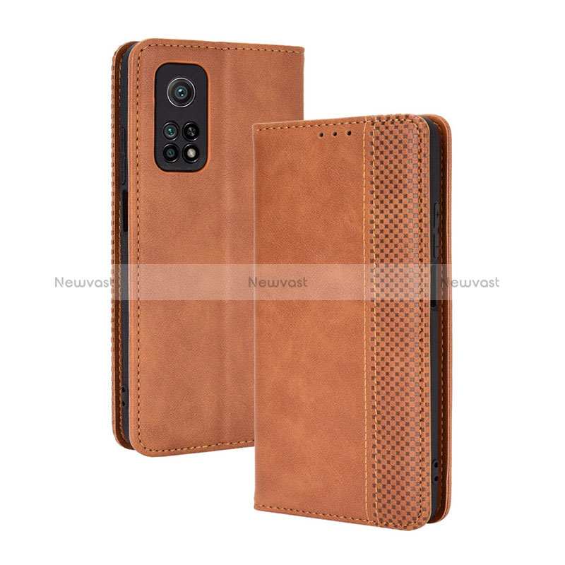 Leather Case Stands Flip Cover Holder BY4 for Xiaomi Mi 10T 5G