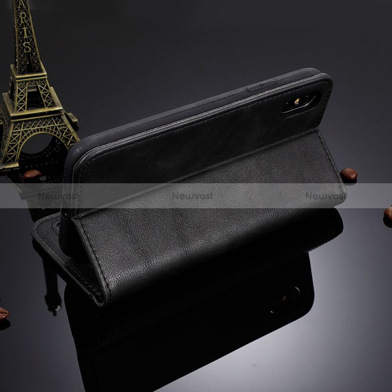 Leather Case Stands Flip Cover Holder BY4 for Xiaomi Redmi Note 11E 5G