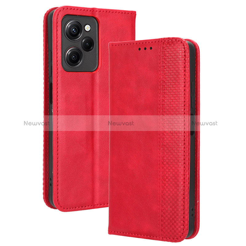 Leather Case Stands Flip Cover Holder BY4 for Xiaomi Redmi Note 12 Pro Speed 5G