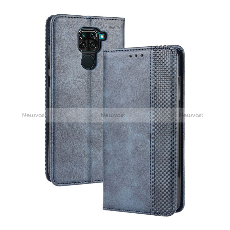 Leather Case Stands Flip Cover Holder BY4 for Xiaomi Redmi Note 9