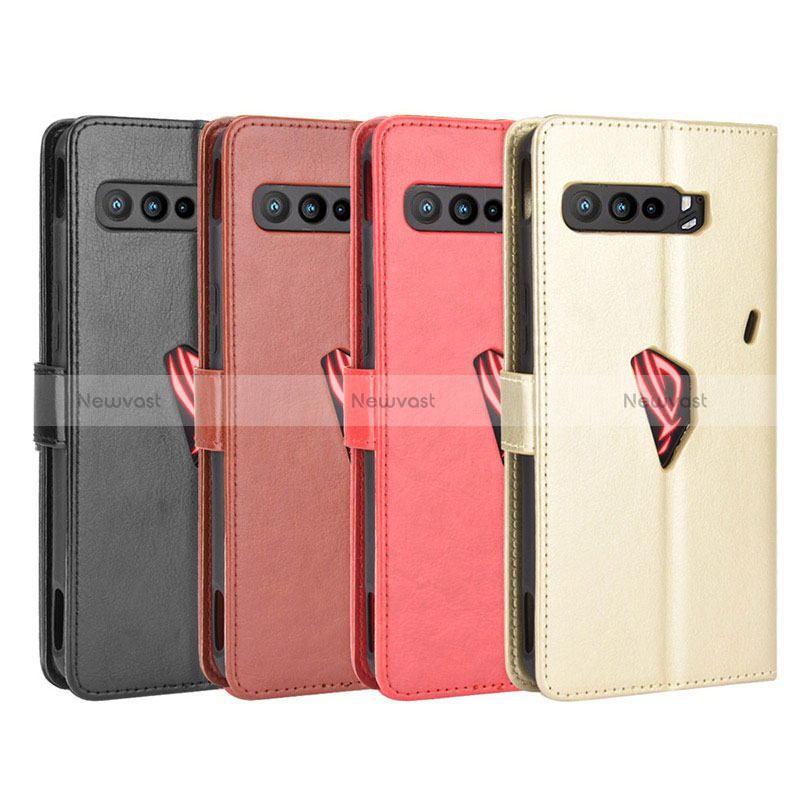 Leather Case Stands Flip Cover Holder BY5 for Asus ROG Phone 3 Strix ZS661KS
