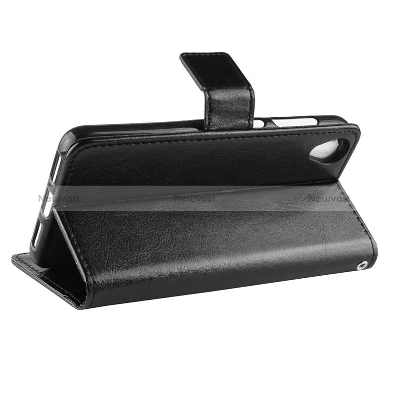 Leather Case Stands Flip Cover Holder BY5 for Asus ZenFone Live L2 ZA550KL